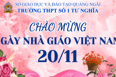 Trường THPT số 1 Tư Nghĩa: Tự hào tiếp nối truyền thống 43 năm Ngày Nhà giáo Việt Nam (20/11/1982 – 20/11/2025)