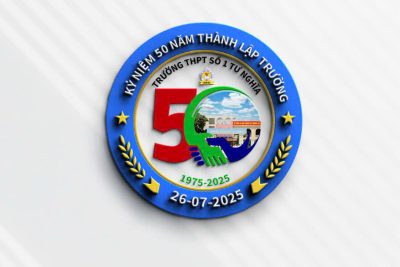 Thư cảm ơn nhân kỷ niệm 50 năm thành lập trường THPT Số 1 Tư Nghĩa